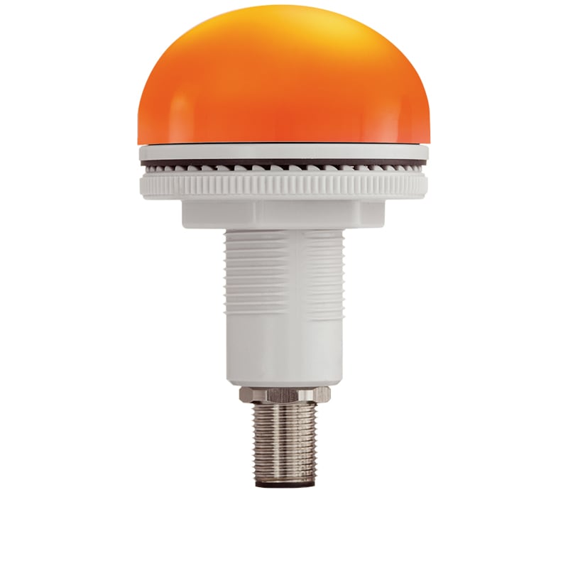 SIRENA - LUCE A LED AD INCASSO P50 S ARANCIONE 12/24VCACC IP66 MULTIFUNZIONE CONTATTO RAPIDO