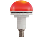 SIRENA - LUCE A LED AD INCASSO P50 S ROSSA 12/24VCACC IP66 MULTIFUNZIONE CONTATTO RAPIDO
