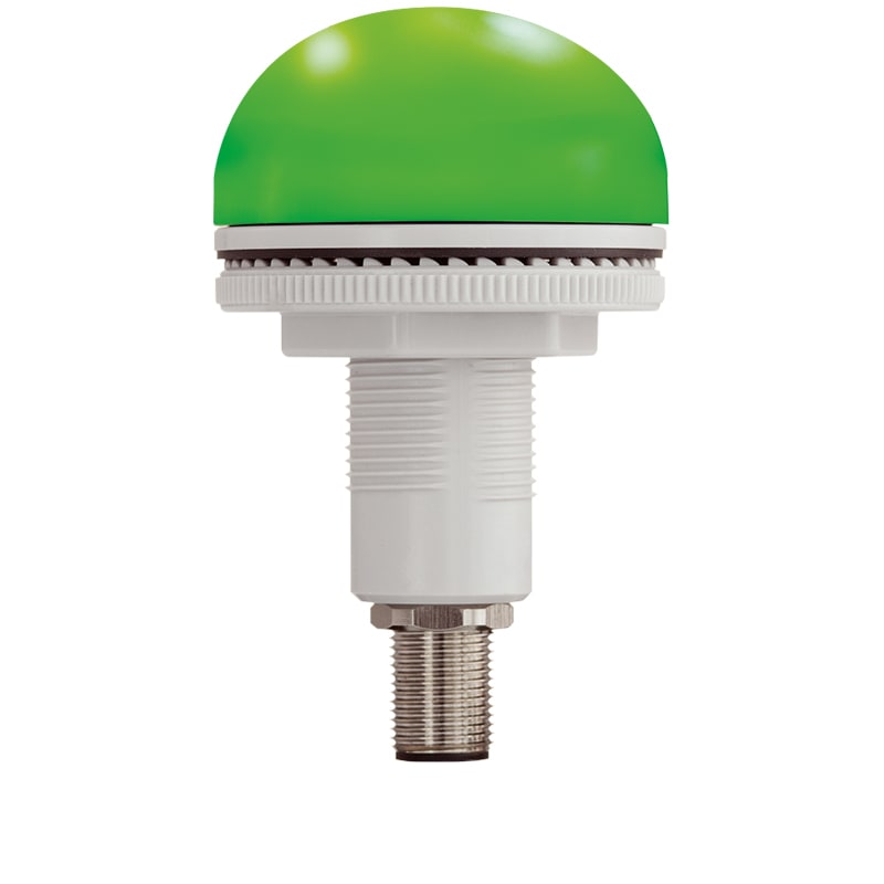 SIRENA - LUCE A LED AD INCASSO P50 S VERDE 12/24VCACC IP66 MULTIFUNZIONE CONTATTO RAPIDO