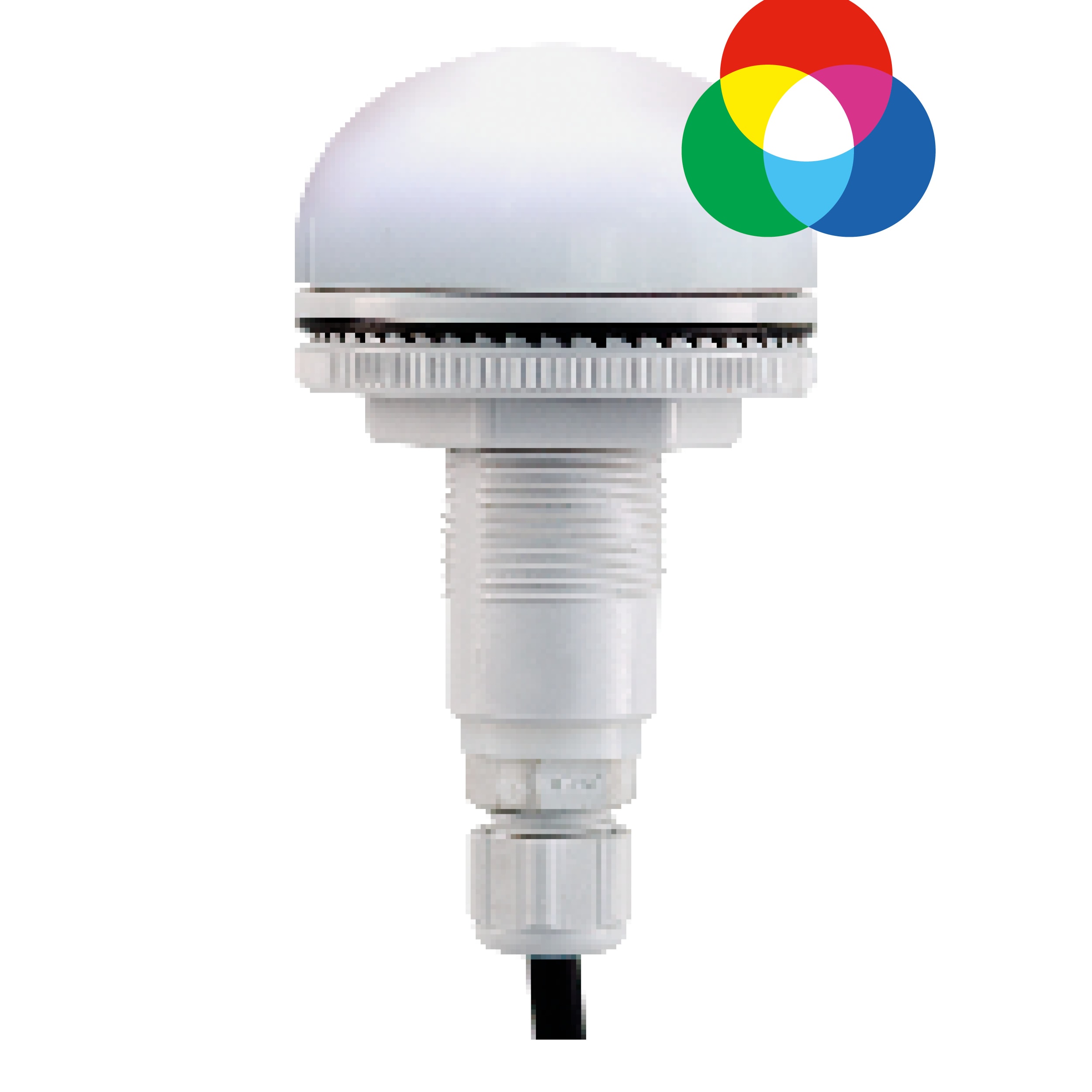 SIRENA - P50 RGB : indicatore luminoso allCOLOR - D=22 - luce fissa - IP66 - 24VDC 91379