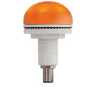 SIRENA - BUZZER LUMINOSO AD INCASSO P50 A LED 92DB IP65 ARANCIONE 12/24VCACC CONTATTO RAPIDO