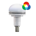 SIRENA - P50 RGB : buzzer luminoso allCOLOR - D=22 - luce fissa - IP66 - 24VDC