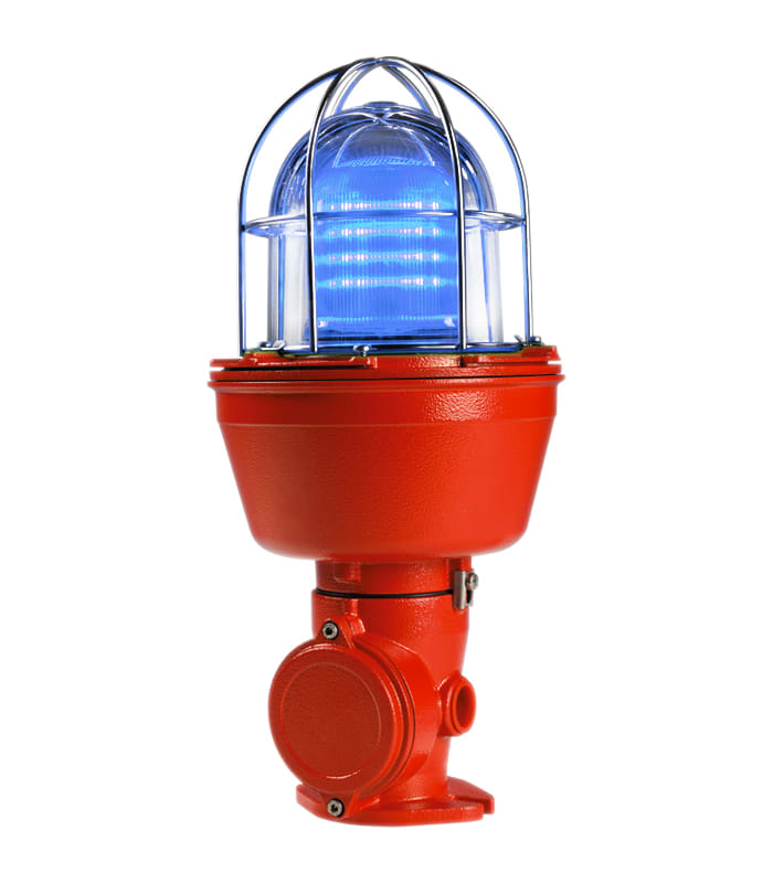 SIRENA - EX 070 FLR S BLU V120/240AC