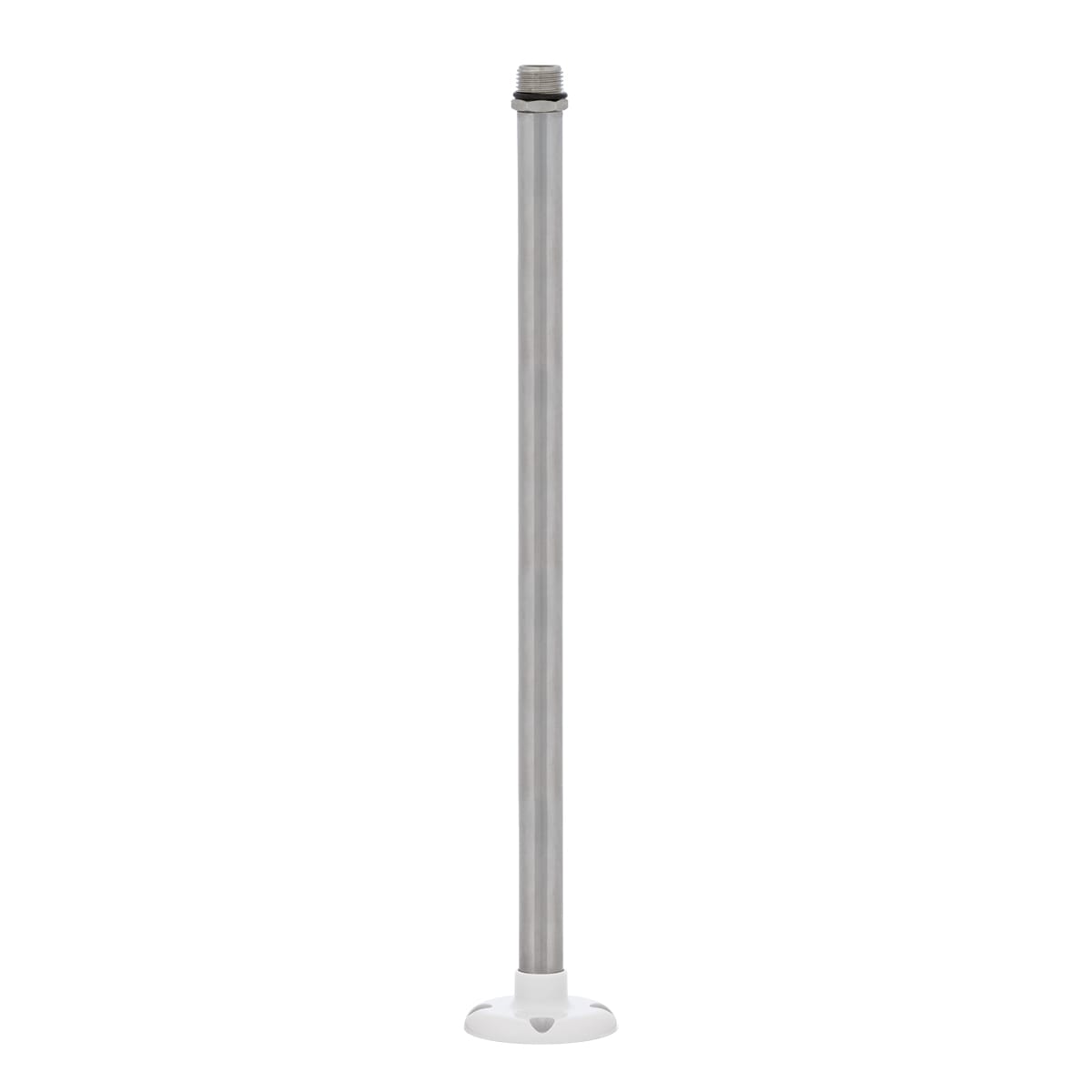 SIRENA - Base piana per fissaggio superficiale con estensione in acciaio INOX di 40 cm