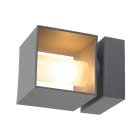 SLV - SQUARE TURN, QT14, PARETE, OUTDOOR GRIGI