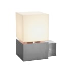 SLV - SQUARE WALL, E27, PARETE, OUTDOOR ACCIAI