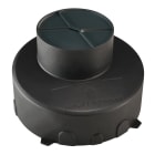 SLV - VASO PER L'INCASSO DA TERRA, NERO, PER D