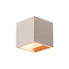SLV - SOLID CUBE, PARETE, G9, GRIGIO, MAX 25W