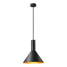 SLV - PHELIA 275 E27, SOSPENSIONE, NERO/ORO