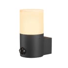 SLV - GRAFIT E27 ROUND SENSORE, PARETE ANTRACI