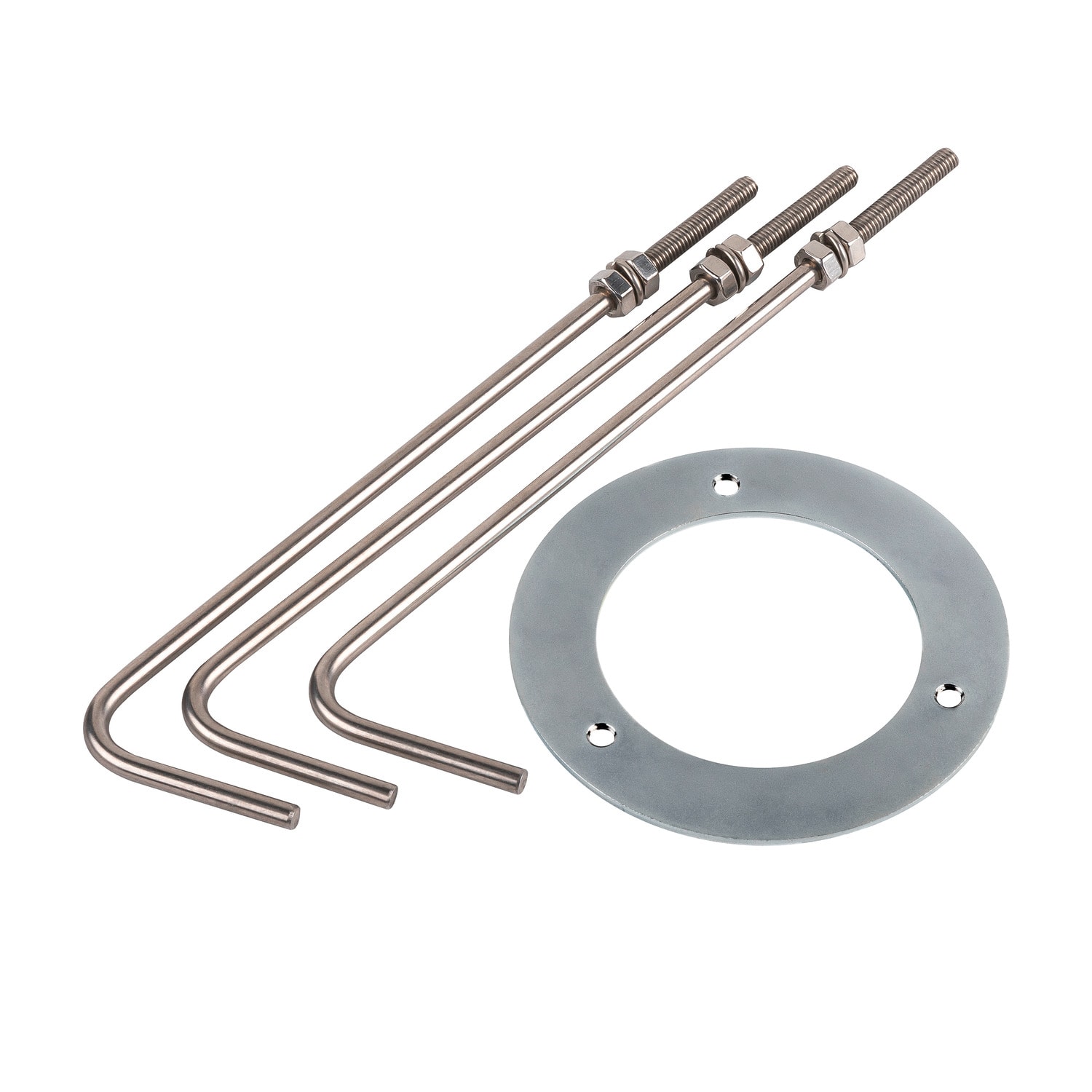 SLV - M-POL ANCORAGGIO A TERRA, ACCIAIO INOX