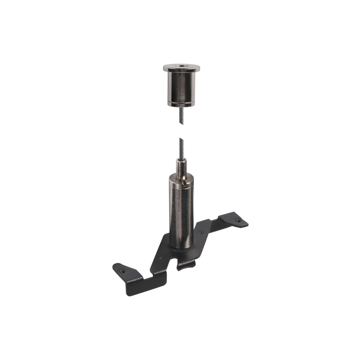 SLV - CAVO SOSPENSIONE 3 M BINARIO 48V, NERO