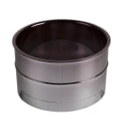 SLV - ASTO TUBE, RIFLETTORE, NERO LUCIDO/CROMO