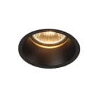 SLV - HORN 1, INCASSO, GU10, NERO, MAX 50W