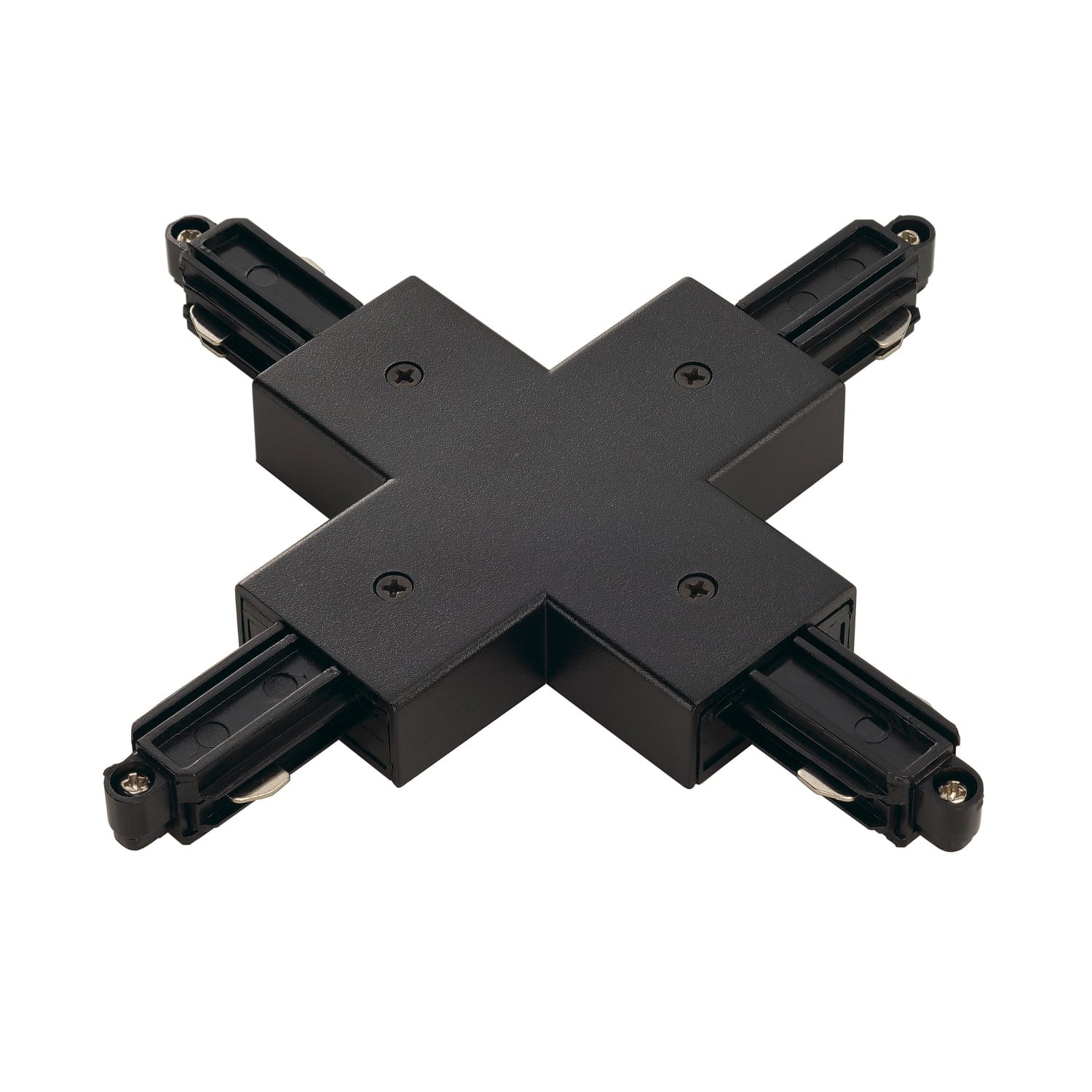 SLV - RACCORDO A X, BINARIO MONOFASE, NERO