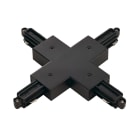 SLV - RACCORDO A X, BINARIO MONOFASE, NERO