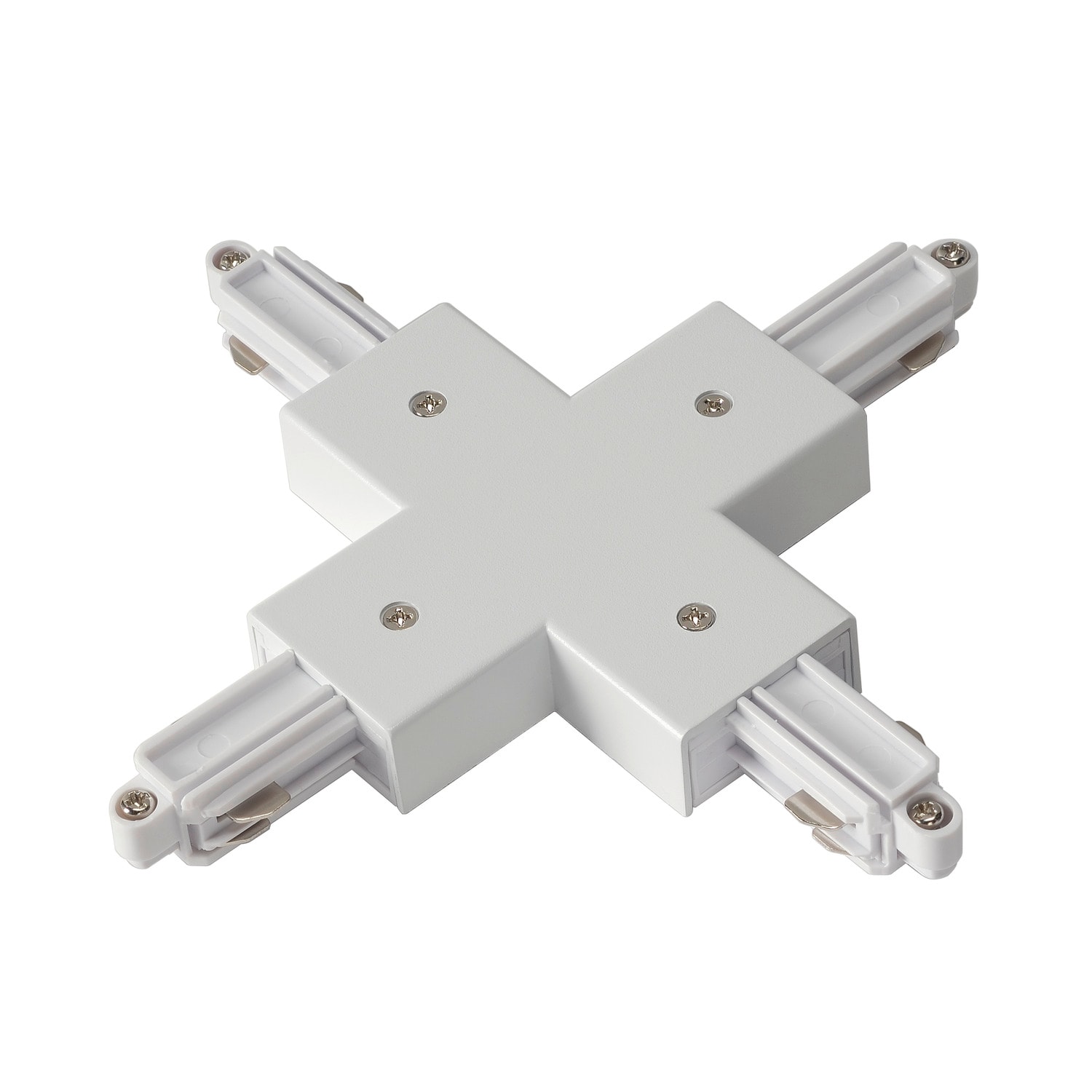 SLV - RACCORDO A X, BINARIO 1F, BIANCO