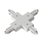 SLV - RACCORDO A X, BINARIO 1F, BIANCO
