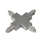 SLV - RACCORDO A X, BINARIO 1F, GRIGIO ARGENTO
