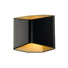 SLV - CARISO 2 WL, PARETE LED PER INTERNI NERA