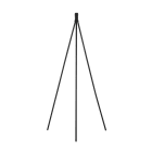 SLV - FENDA, LAMPADA DA TERRA, A60, NERA, SENZ