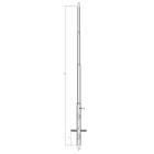 SOCIETA' ELETTRODISTRIBUZIONE MARCH - PALO RASTREMATO H.TOT. 550 CM. D 102