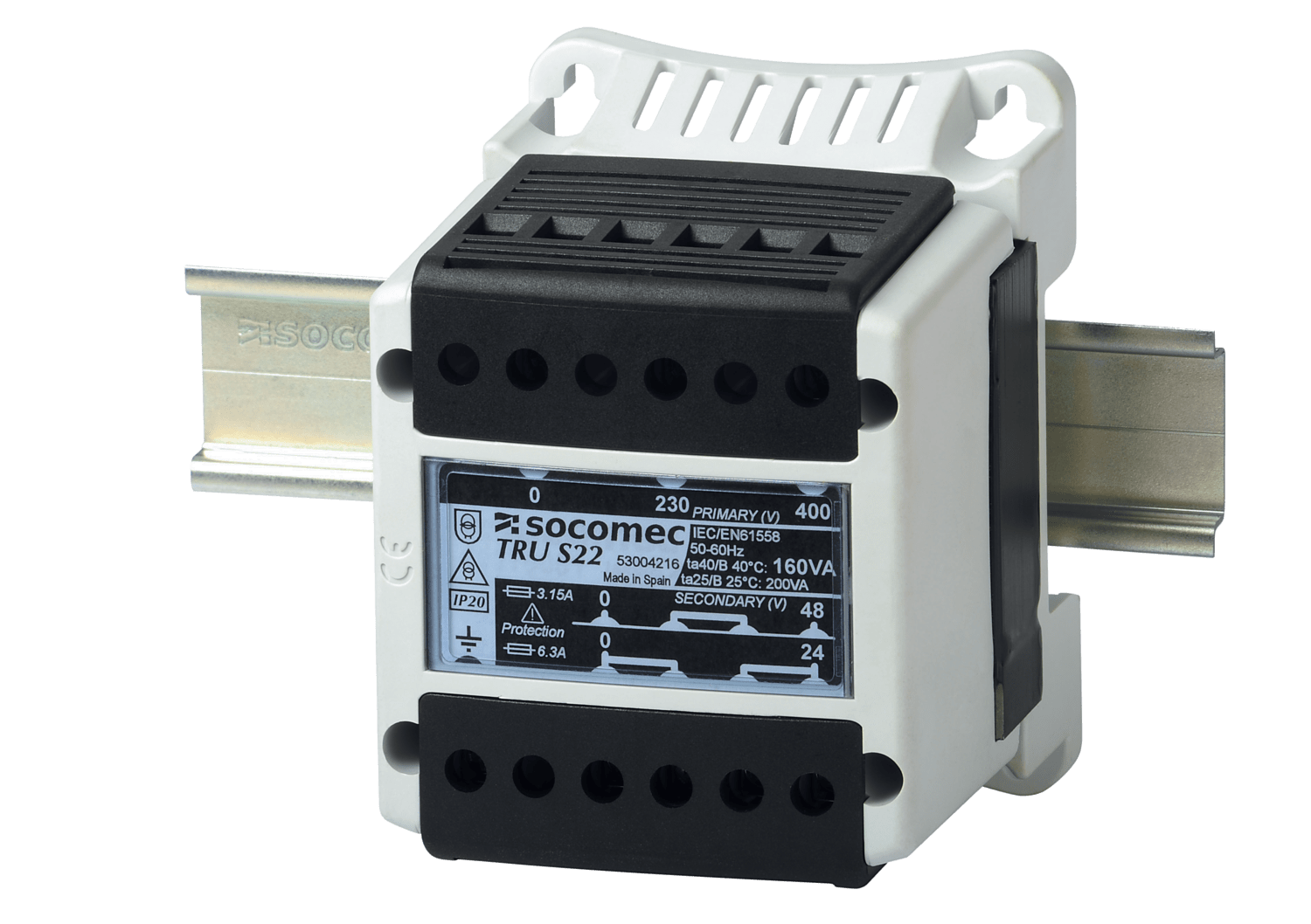 SOCOMEC ELETTROTECNICA - AUTO-TRASFORMATORE 400/230V 200VA