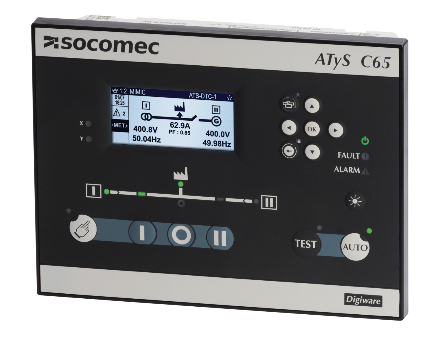 SOCOMEC ELETTROTECNICA - CENTRALINA DI COMMUTAZIONE AUTOMATICA AT