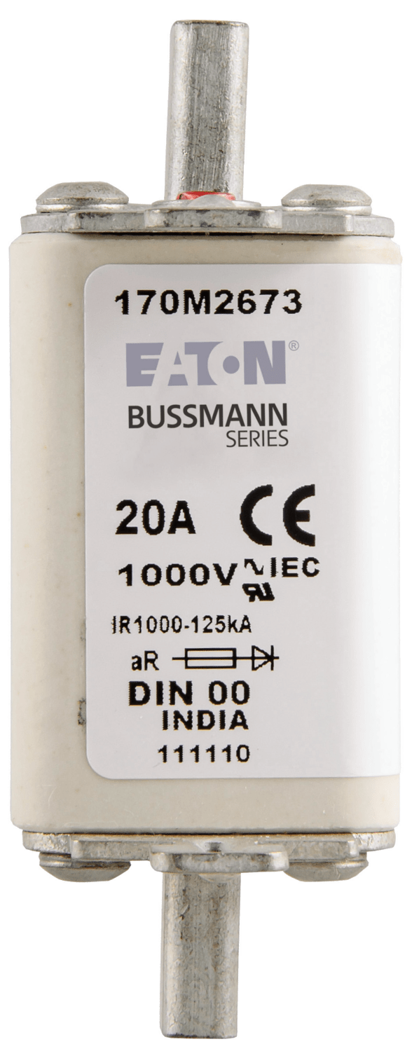 SOCOMEC ELETTROTECNICA - FUS. UR 660V - T 000 - DIN 43620 - COLTE