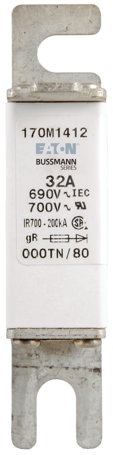 SOCOMEC ELETTROTECNICA - FUS. UR 660V - T 00 - T/80 - CORPI QUADR 170M2670