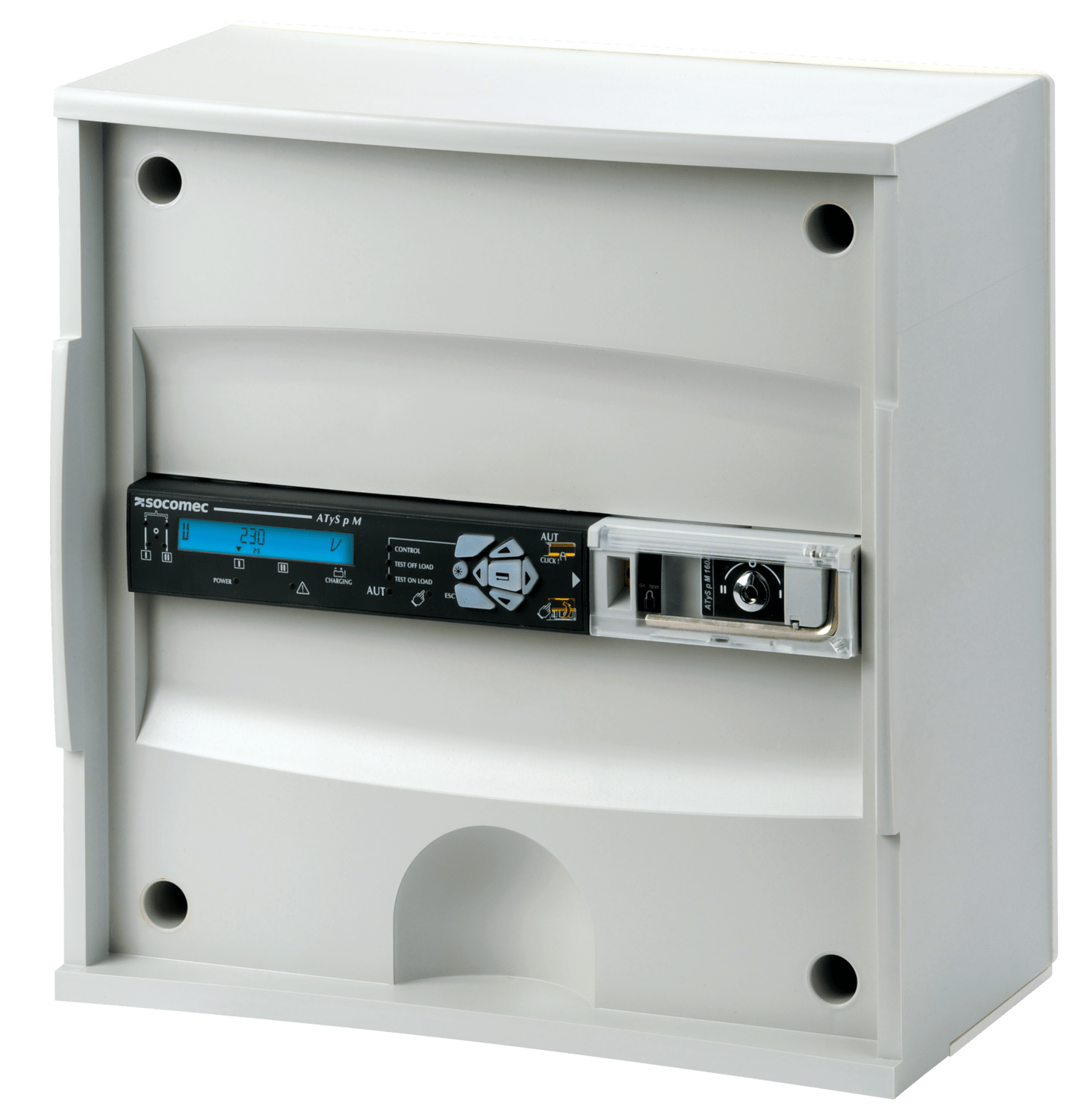 SOCOMEC ELETTROTECNICA - ATYS GM 4P 125A 230V - CASS. POLICARB.