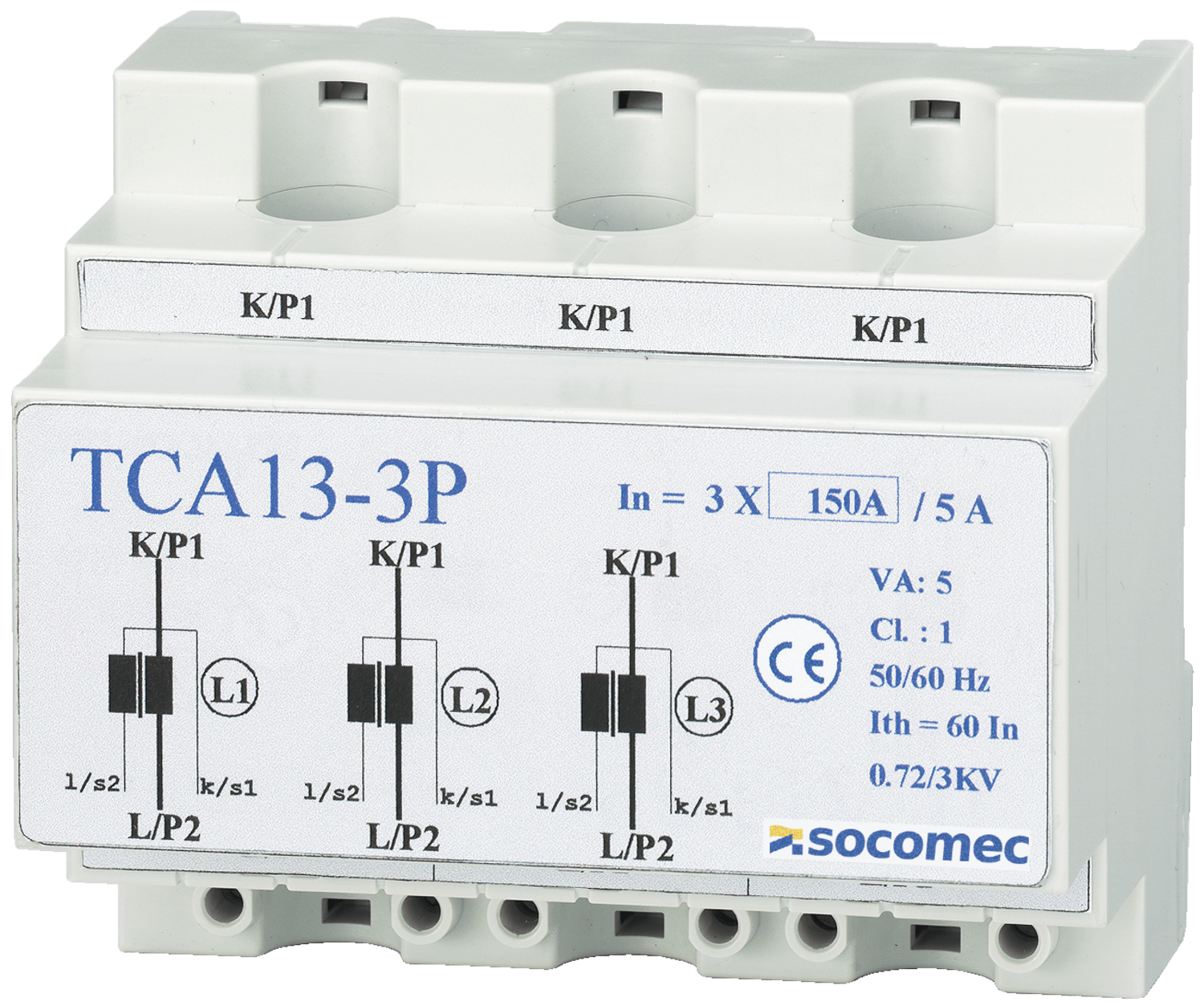 SOCOMEC ELETTROTECNICA - TRASFOR. DI CORR. TRIFASE - TCA 13 - 3P