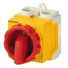 SOCOMEC ELETTROTECNICA - COMO - 3P 20 A - CASS. GIALLO ROSSO
