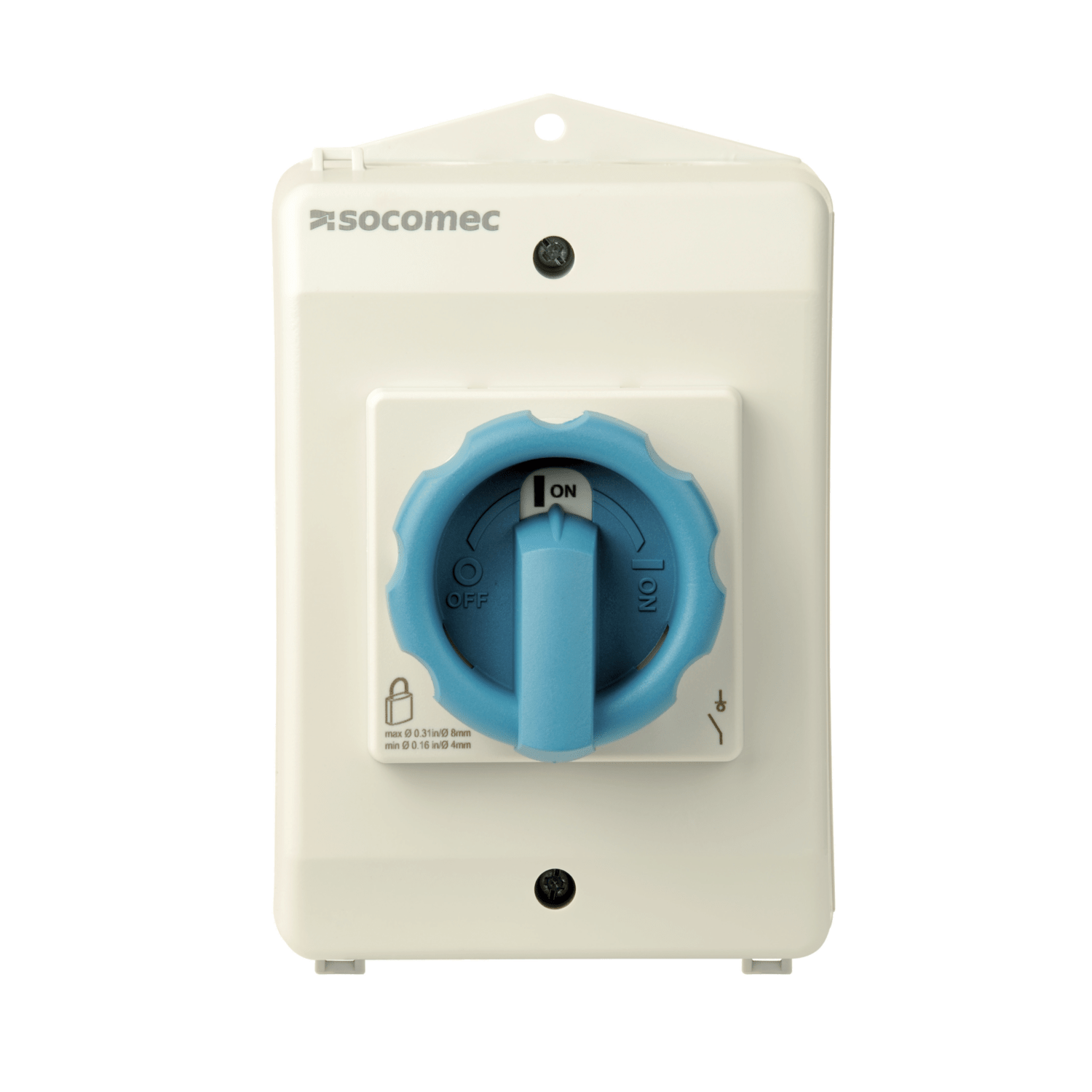 SOCOMEC ELETTROTECNICA - COMO - 4P 25 A - CASS. GRIGIO NERO