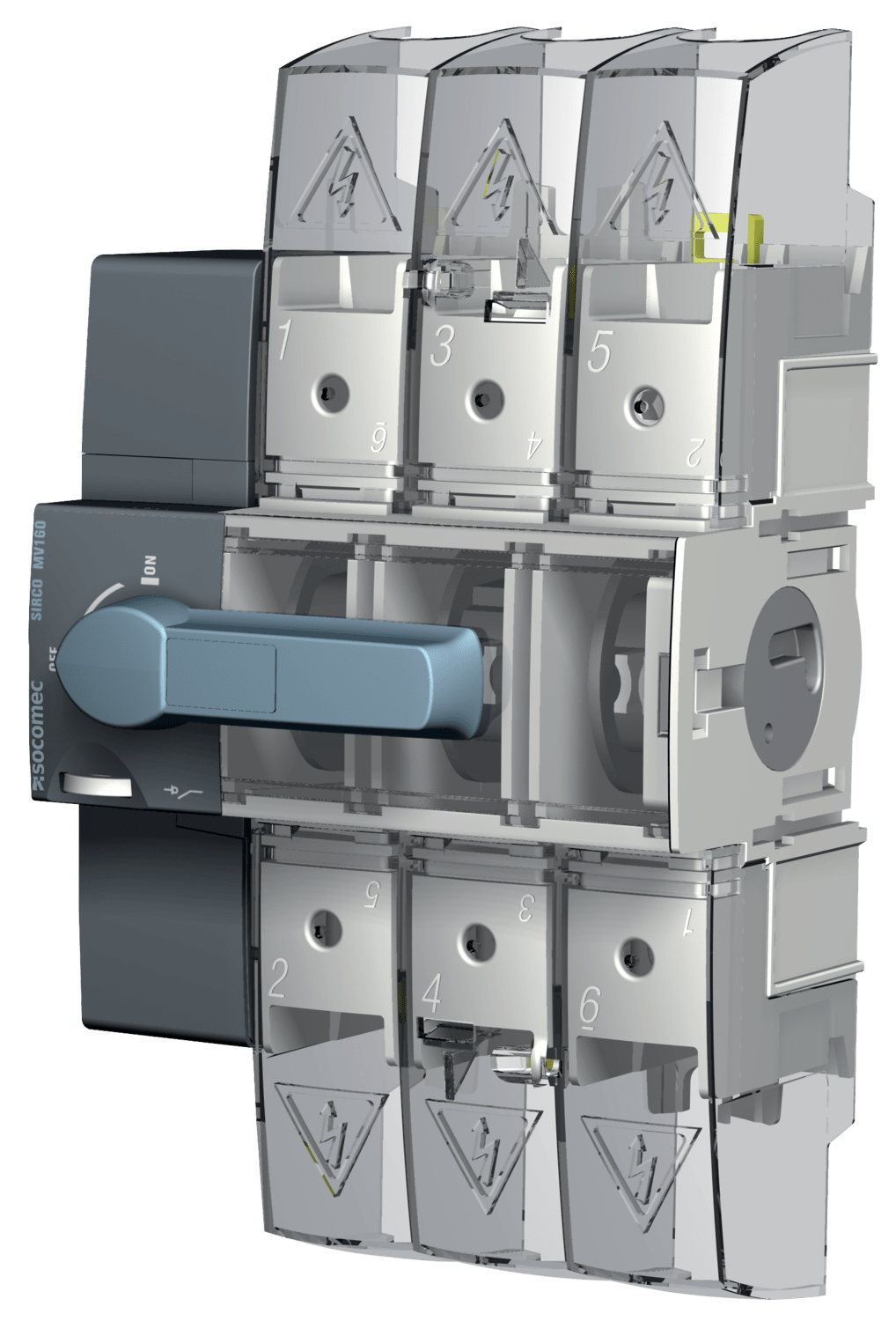 SOCOMEC ELETTROTECNICA - SIRCO MV 3X125A