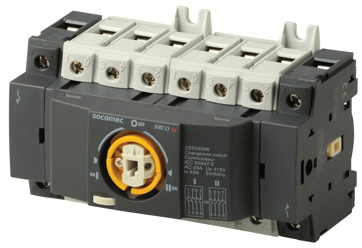 SOCOMEC ELETTROTECNICA - COMMUTATORE SIRCO M2 4X63A