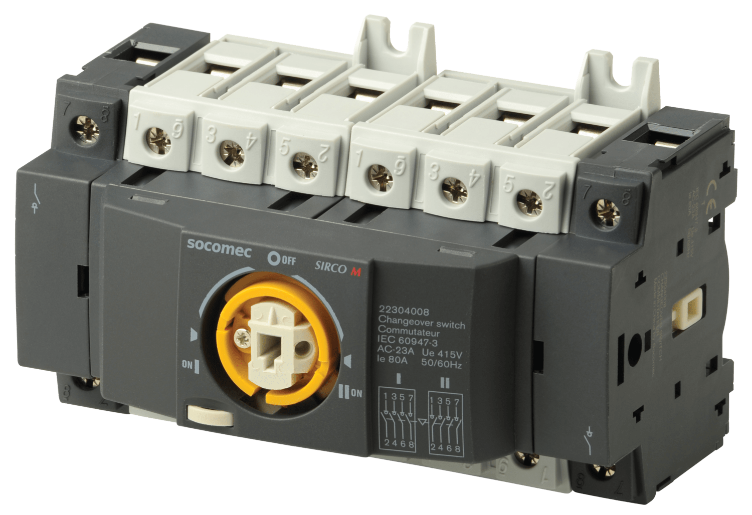 SOCOMEC ELETTROTECNICA - COMMUTATORE SIRCO M2 4X80A 22304008