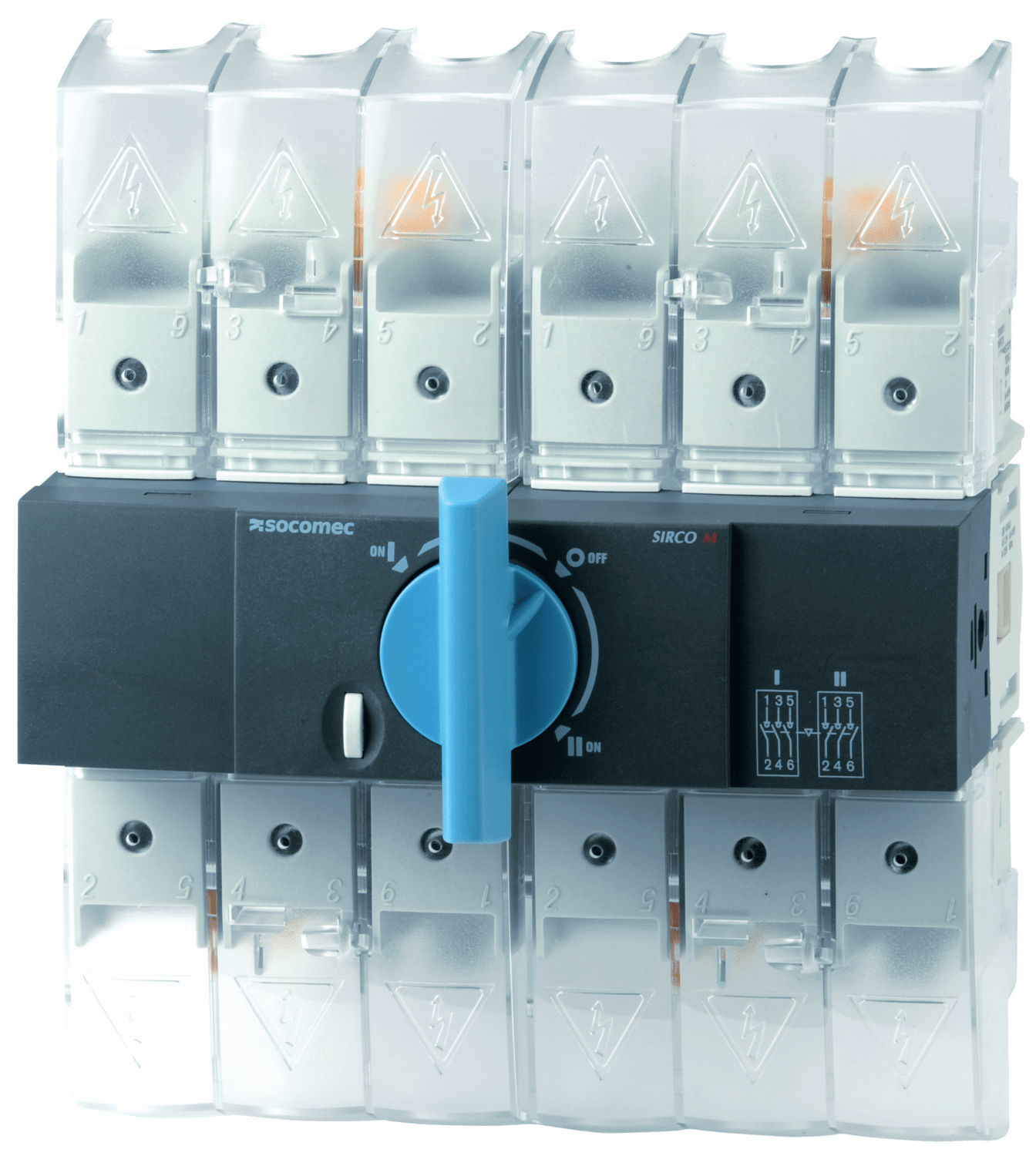 SOCOMEC ELETTROTECNICA - COMMUTATORE SIRCO M2 CD 4X100A