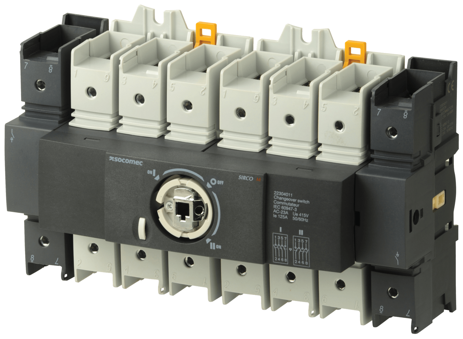 SOCOMEC ELETTROTECNICA - COMMUTATORE SIRCO M3 4X125A 22304011