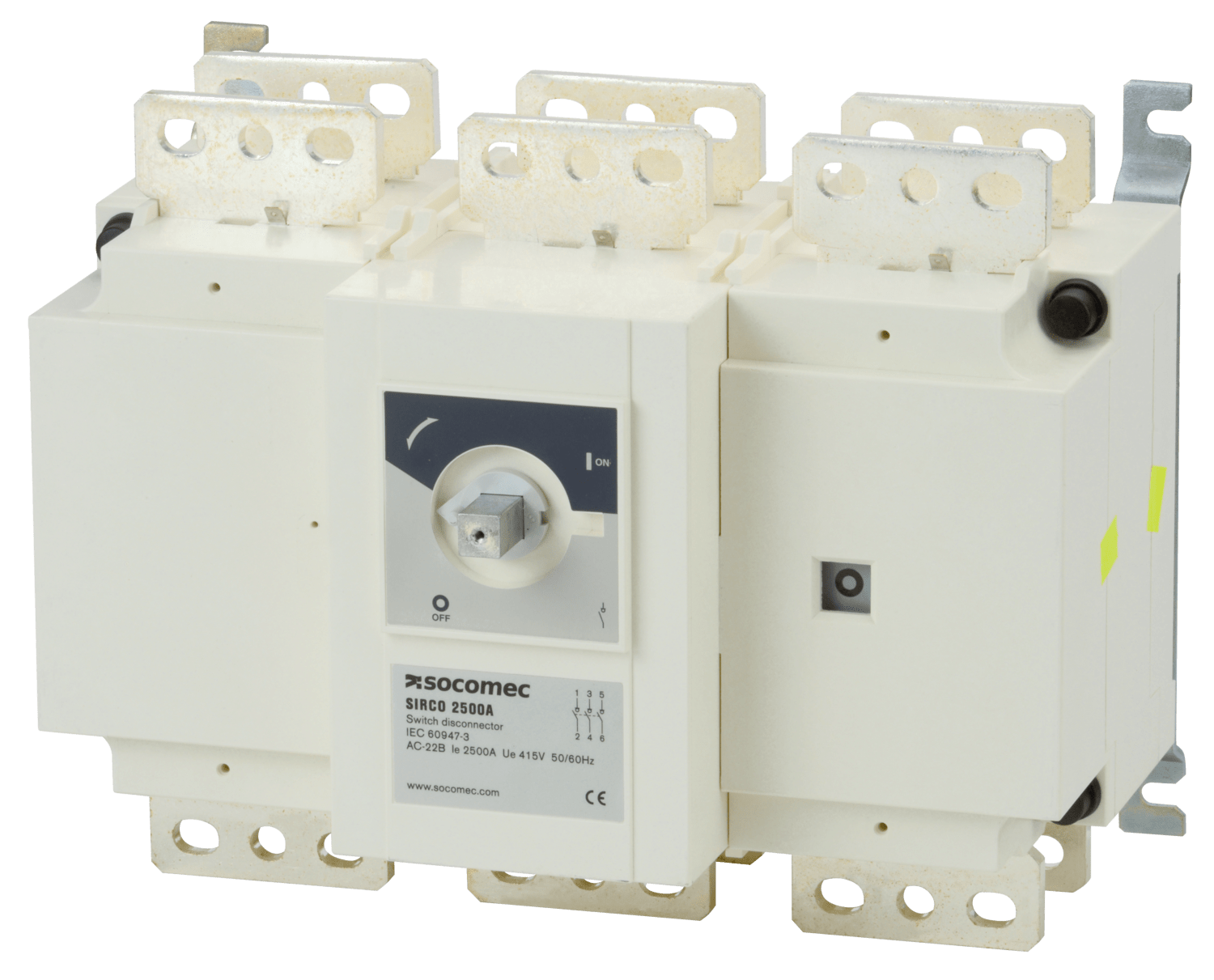 SOCOMEC ELETTROTECNICA - SIRCO - 2000A - 3P - CDO FRONT. - APPAR.