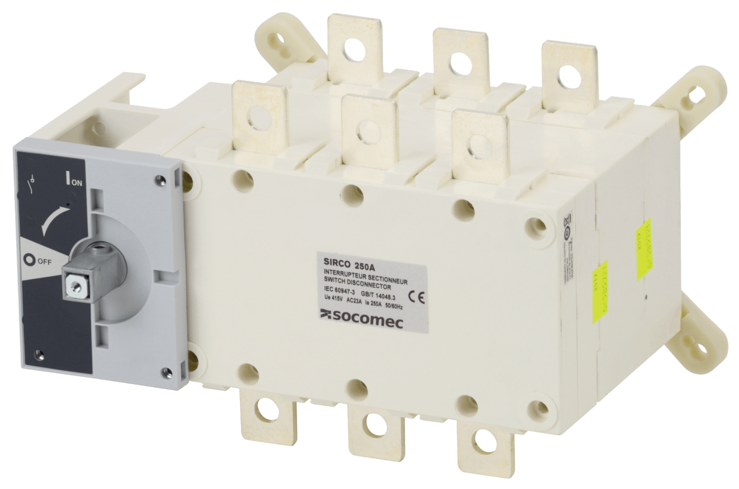 SOCOMEC ELETTROTECNICA - SIRCO - 125A - 6P - CDO FRONT. - APPAR.