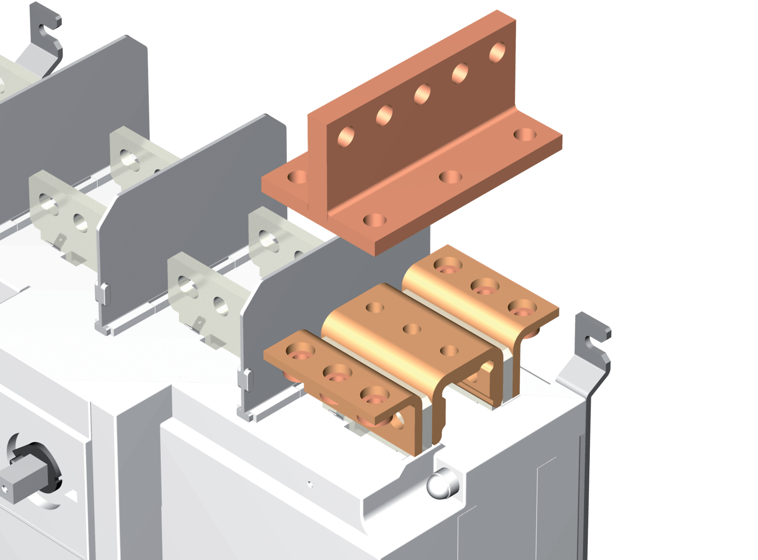 SOCOMEC ELETTROTECNICA - BARRA DI COLLEGAMENTO A 'T'
