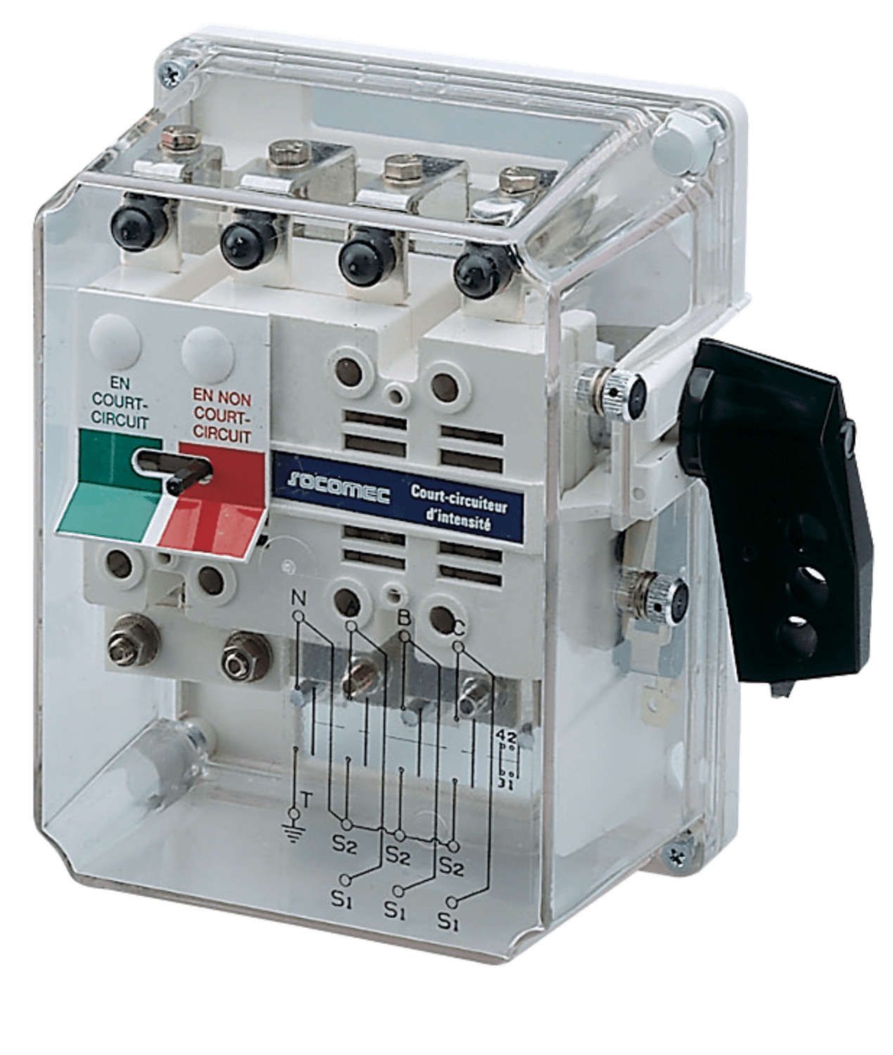 SOCOMEC ELETTROTECNICA - CORTOCIRCUITORE IN CASS. 4X80A CON