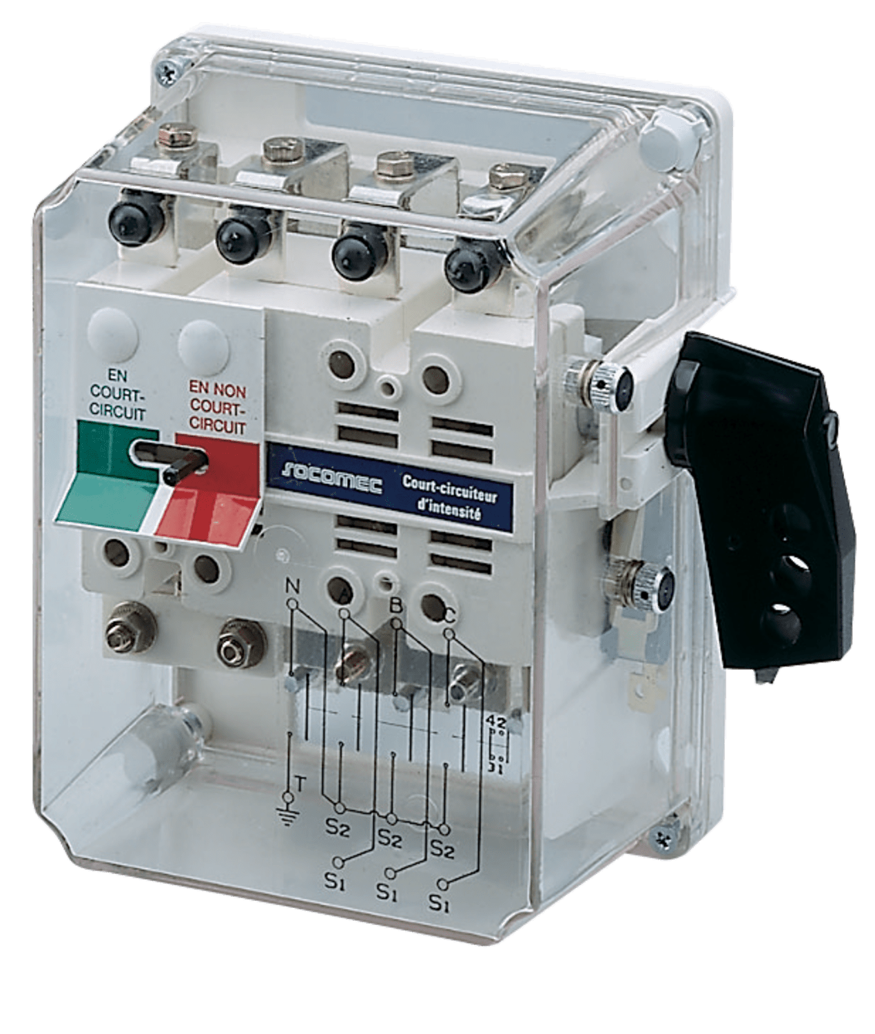 SOCOMEC ELETTROTECNICA - CORTOCIRCUITORE IN CASS. 4X80A CON
