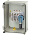 SOCOMEC ELETTROTECNICA - FUSERBLOC 4P 160A - CASS. MET. - M. NERA