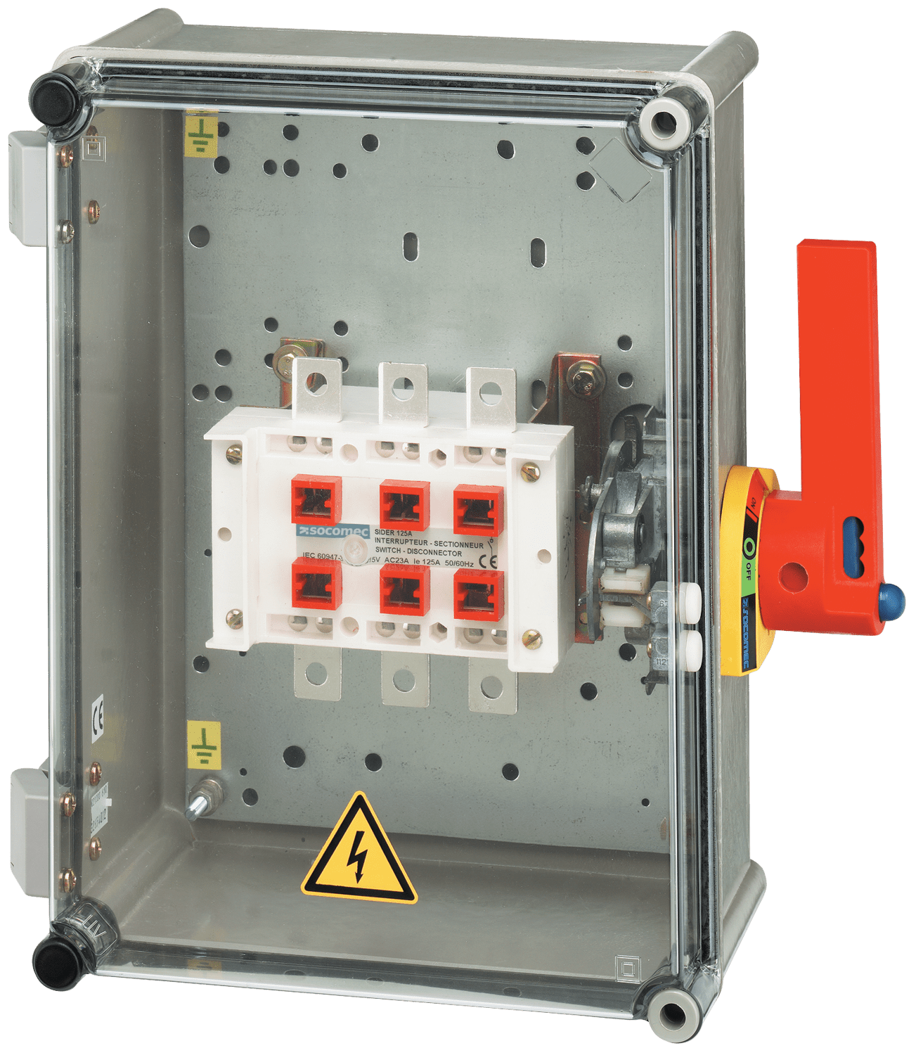 SOCOMEC ELETTROTECNICA - SIDER CDO LAT.- CASS. IN POLIESTERE - CO