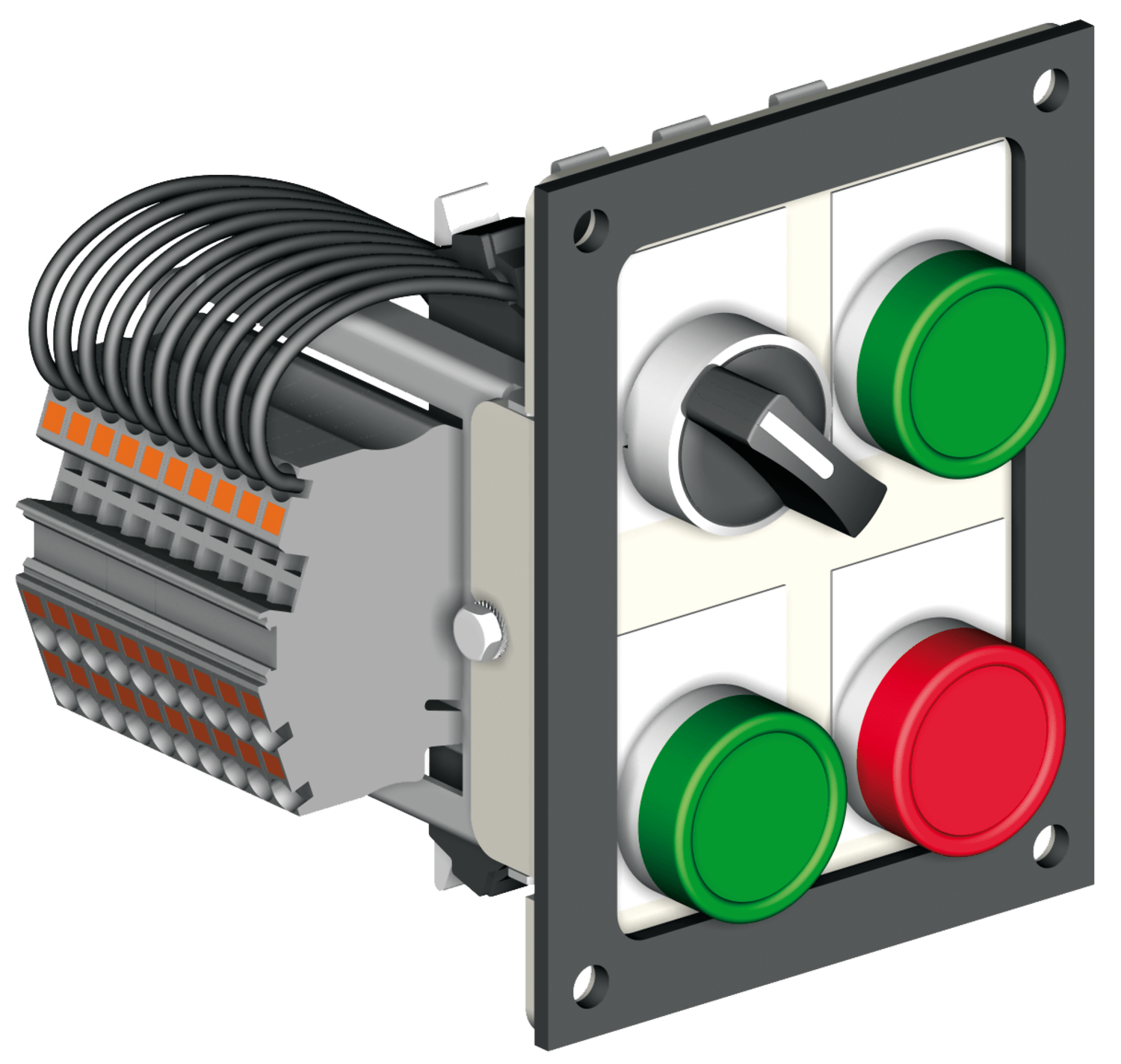 SOCOMEC ELETTROTECNICA - AUX. STOP 2 SENSI AUT/MAN