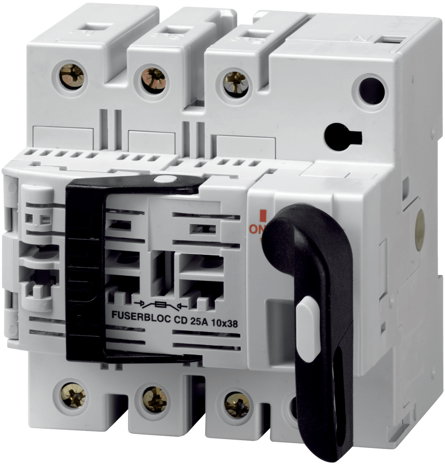 SOCOMEC ELETTROTECNICA - FUSERBLOC NF/DIN - CD 32A - 14X51 - 3P -