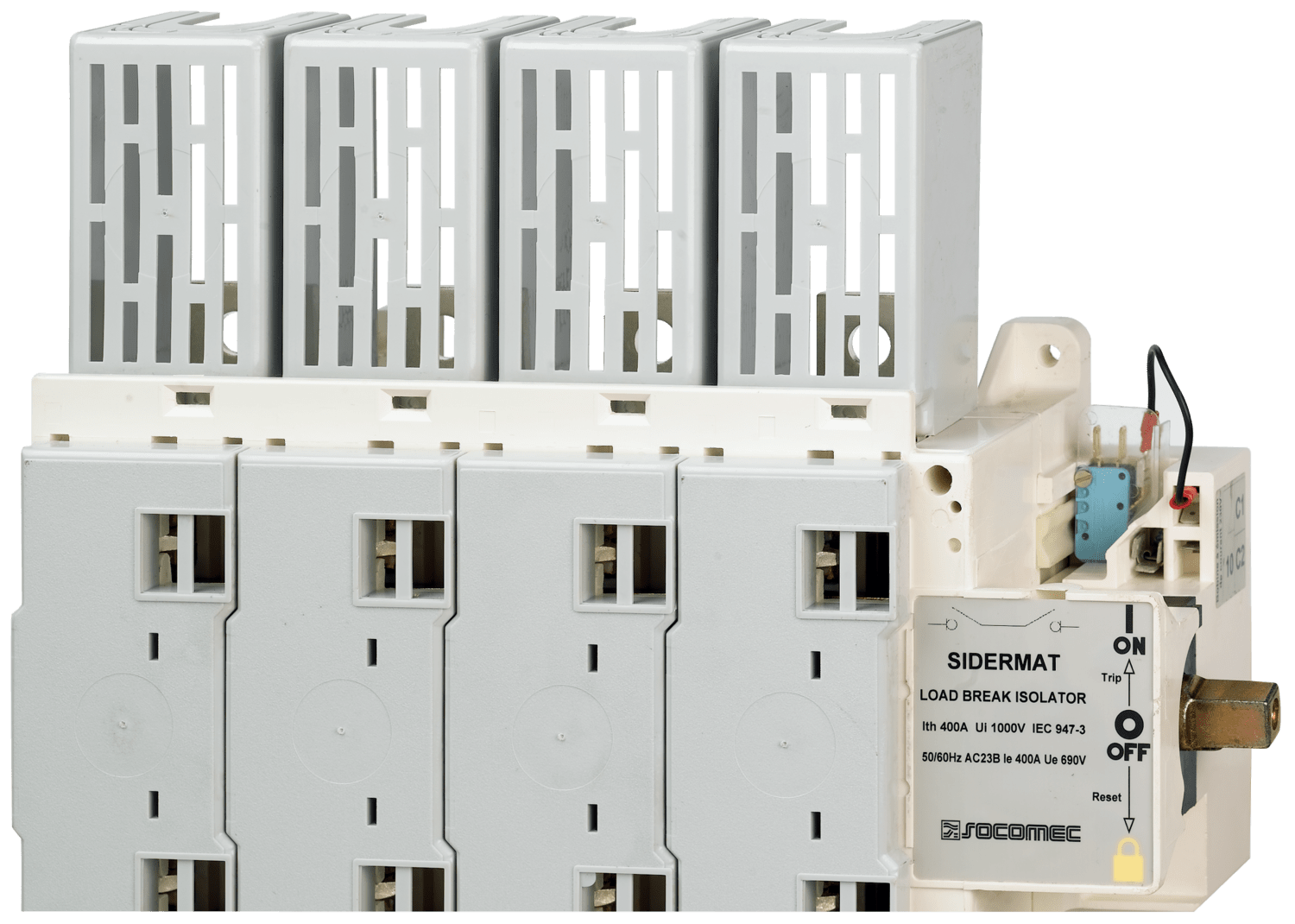 SOCOMEC ELETTROTECNICA - COPRIMORSETTI (1 PEZZO A MONTE O A VALLE