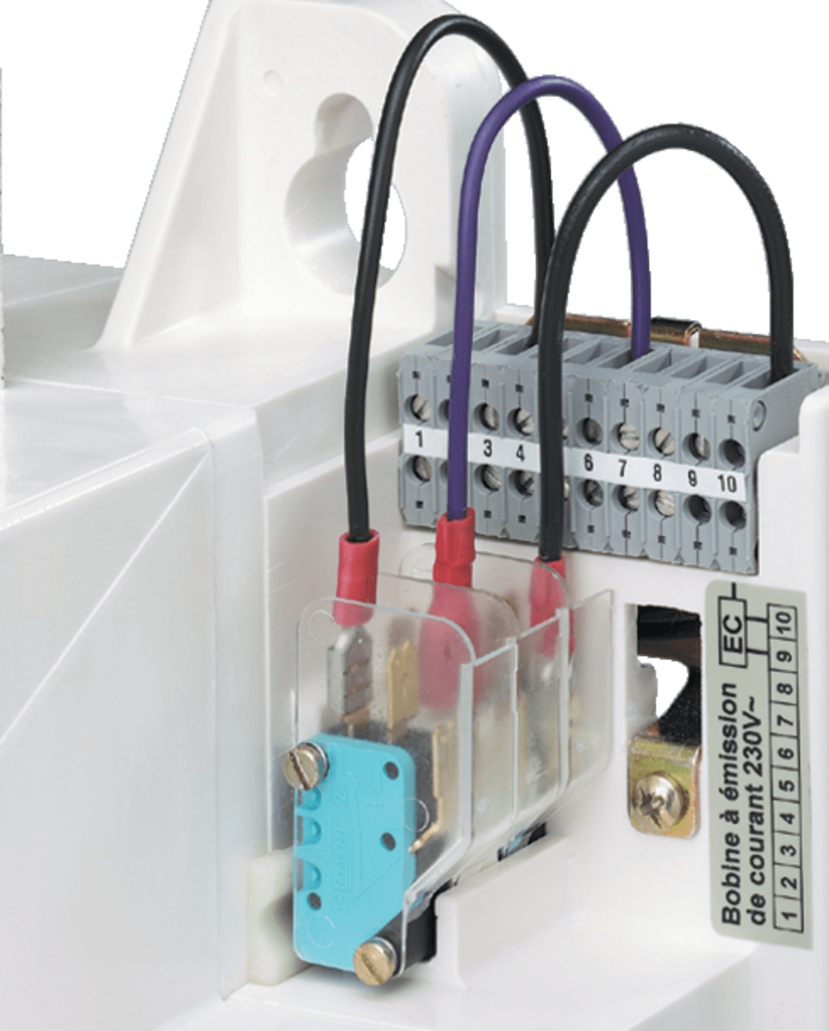 SOCOMEC ELETTROTECNICA - 1O CONT. AUS. INVERT. NA/NC - SEGN. POS.